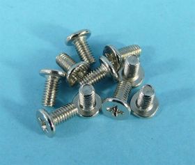 M3x06 PH WKRĘT PŁASK.ŁEB 10SZT