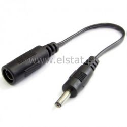 Adapter gn. 2.1/5.5 --> wt. 1.7/4,8 + kabel 10cm