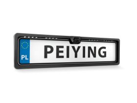 Samochodowa kamera cofania z żyroskopem w ramce tablicy...