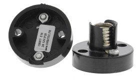 Uchwyt na żarówkę wskaźnika, seria: 0668oprawa: Montaż na panelu, śr.: 34mm, dł.: 22mm