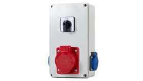 Rozdzielnica Bico - Gniazda 16A 5P, 2X230v, 0/1(16A)