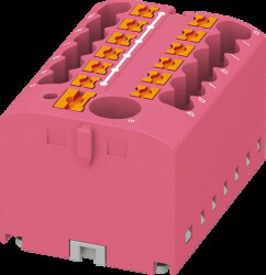 3273369 PTFIX distributor block, 6/12x2.5, dusky pink