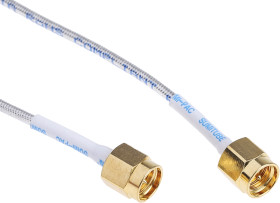 Kabel koncentryczny długość 250mm typ kabla RG405 Z zakończeniem