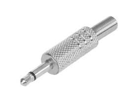 Wtyk JACK 3.5mm mono metalowy