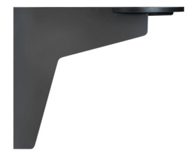 Wspornik montażowy KombiSIGN 40 profil kątowy do montażu na szynie nośnej 69,5x41x57mm czarny 960.630.02