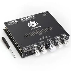 Moduł wzmacniacza audio S220HS Bluetooth 2.1 kanał TDA7498E 160Wx2+220W 12V-38V