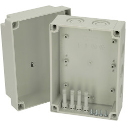 Fibox 6016332 PCM Enclosure Polycarbonate Fire-Retardant IP66/67