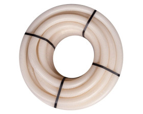 Rura karbowana z pilotem 40mm kolor naturalny 750N FK15/40F DX16340 /25m/