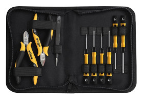 Zestaw narzędzi ESD (szczypce, wkrętak do pobijania 5i, pęseta) w pokrowcu na narzędzia 43994 /9szt./