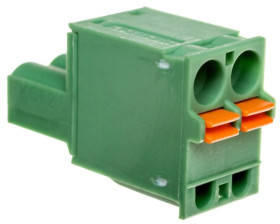Złączka wtykowa do płytek drukowanych 0,2-2,5mm2 zielona FKCT 2,5/ 2-ST-5,08 1902110 /100szt./