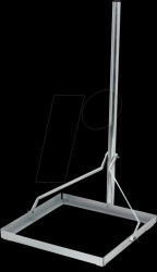 360004 Aluminium balcony stand, 50x50cm