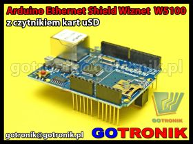 Moduł Ethernet W5100 Wiznet microSD