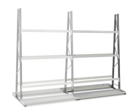 Regał magazynowy wysokość 2500mm 130kg Manorga Stal