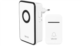 Dzwonek Bezprzewodowy 110-240V / Przycisk Kinetyczny Va0241 Vayox