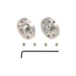 Aluminiowy Hub mocujący na wał 1/4&quot; śruba 4-40 (2 szt.)