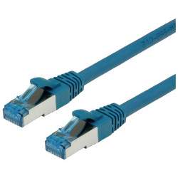 Value 21.99.1950 RJ45 Network cable CAT 6A S/FTP Blue 0.50 m
