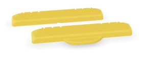 Hinge, ABS, (L x W x H) 19.5 x 170 x 34.4 mm, yellow, for B 2617, 96930303