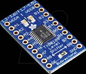 395 Developer boards - bidi. Logic level converter, 8-channel, TXB01