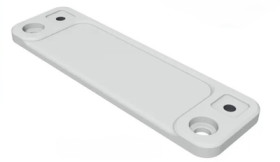 Wall bracket, aluminum, light gray, for BA13, 00500205