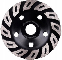 Tarcza diamentowa 125 do szlifowania betonu kamienia turbo typ U Schmith