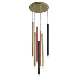 Lampa wisząca Lungo 7xG9 mix kolor LP-894/7P MIXED Light Prestige