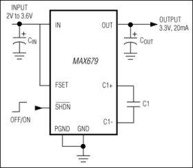 Regulated 3.3V Charge Pump