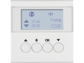 B.X/S.1 KNX RF quicklink Wyłącznik żaluzjowy czasowe sterowanie żaluzjami biały 85745189 HAGER