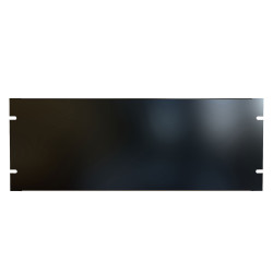 Hammond PBFS19007BK2 4U Formed Steel Blank Panel Black 483 x 2 x 178