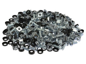 Śruby montażowe M6 do szafy RACK 19cali /opakowanie = 100szt./