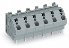 Złącze PCB, seria: 745 10-pinowe raster 10 mm 1-rzędowe Otwór przelotowy WAGO