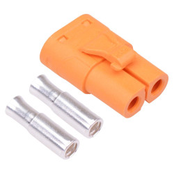 LCB40-F Female 2-Pin Silver Plated Connector 30A AMASS