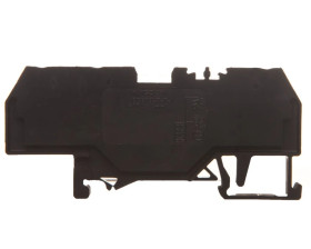 Złączka 3-przewodowa 4mm2 czarna 281-685