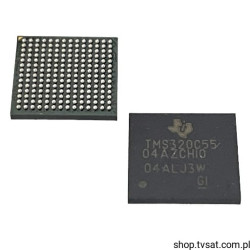 TMS320C5504AZCH10 DSP Fixed-Pt Digit SMD-BGA196 TI