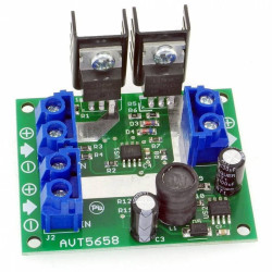 Zestaw AVT5658C Automatyczny przełącznik źródeł zasilania, zlutowany