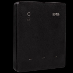 GKW-02 inteligentny regulator temperatury ogrzewania podłogowego czarny