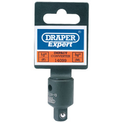 Draper Expert 14099 1/2&quot;(f) x 3/8&quot;(m) Powerdrive Impact Socket Converter