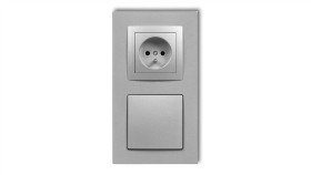 Deco Gniazdo Ssące Odkurzacza Centralnego Z Gniazdem Pojedynczym Z...