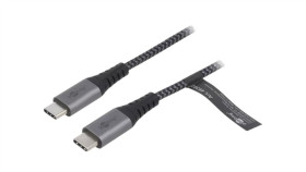 Usb-C/C-Txt/2.0 Kabel Usb 2.0 Usb C Wtyk, Z Obu Stron 2M 480Mbps Tekstylny