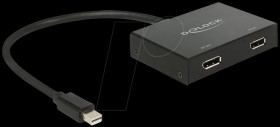 87695 Displayport Splitter DP mini in &gt; 2 x Displayport out 4K