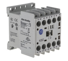 Stycznik 24 V dc Allen Bradley styki: 4 10 A 2NC + 2NO Montaż na szynie DIN, montaż na płycie Śruba 700-K22Z-DJ