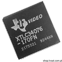 TLC34076-170FN Video Color Palette PLCC84 SMD-PLCC84 TI
