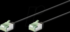 74355 Patch cable Cat.8,1 U/FTP super slim 3,0 m black