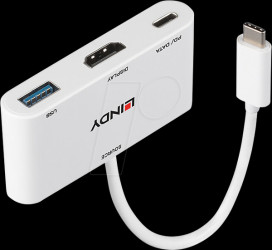43340 Adapter USB-C &gt; HDMI + USB 3.0 + PD, 4K at 60 Hz