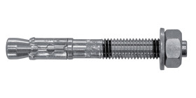Śruba przelotowa dł 80mm 10mm Stalowe Ø 10mm RawlPlug Kotwa