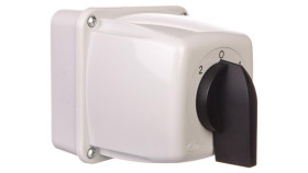 Łącznik Krzywkowy 2-0-1 3P 40A W Obudowie Ip65 Łuk 40-73 Sieć-Agregat 924074