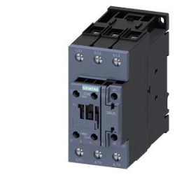 Stycznik AC-3, 30 kW / 400 V, 1 NO + 1 NC, 110 V AC, 50 Hz / 120 V, 60 Hz, 3-pole, Size S2, screw terminal 3RT2037-1AK60