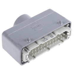 Wzmocnione złącze zasilania 24-pinowe HARTING 16A 500 V Męski M32