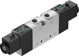 Zawór elektromagnetyczny Festo 5/3 Closed G 1/4 24V dc 5 portowy 1/4in