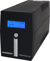 UPS, 600VA, 600VA, Uwe 110/120 V ac, 220 → 240 V ac, Power Sonic, PowerSteady 600
