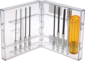 Zestaw wkrętaków Weller Xcelite Sześciokątna z końcówką kulową 9 szt.